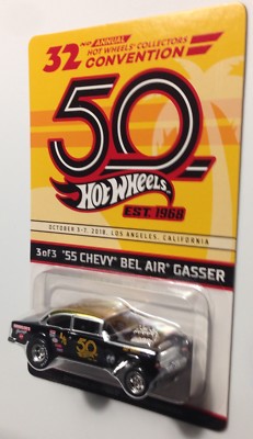 MOMC 2018 RLC Hot Wheels 32nd Convention ''55 Chevy Bel Air Gasser 4023/4500