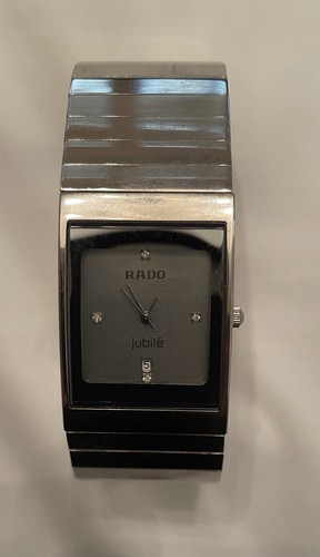 RADO Quartz シルバー 時計 正規品 美品 RADO ラドー 腕時計 スクエア シルバー 2針
