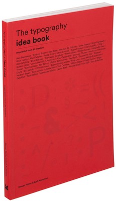 Book In English The Typography Idea Book. Inspiration From 50 Masters- Stephen H