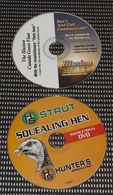 Zink Calls Slate & Instructional DVDs / Audio Tracks