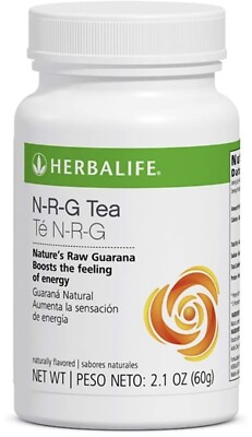 herbalife Nrg Nature's Raw Guarana Powder Tea 2.1 Oz