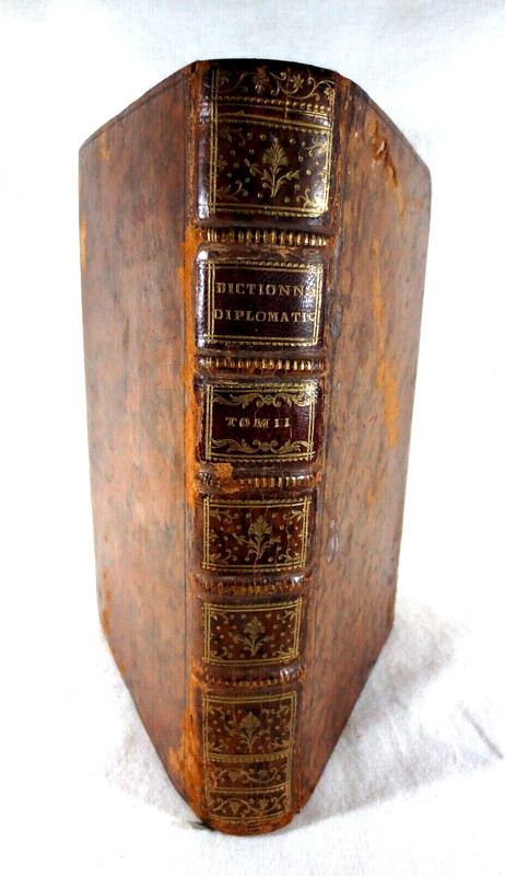 Dictionnaire De Diplomatique - Tome Ii  - Par Dom De Vaines  -1774