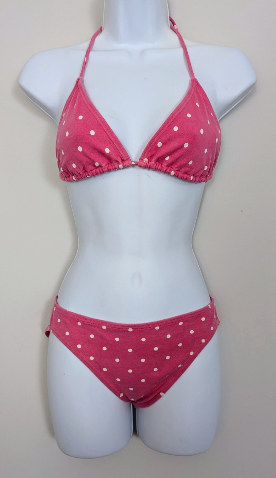 RちゃんRiu Peach polka dots swimwear ビキニ GirlHowdy Polka Dot Bikini Swimsuit Bottom - Red/Ivory