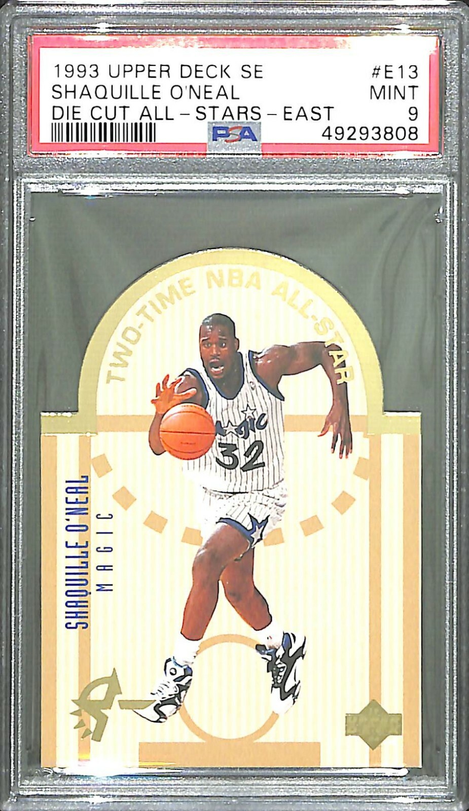 その他 Crown e SHAQUILLE O'NEAL AUTO RARE Shaquille O'Neal Custom signed auto shoe COA Mounted