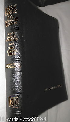 HOLY BIBLE Old and New Testaments PTL PARALLED EDITION King James Version Bibbia