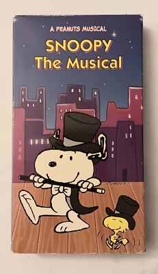 Snoopy - The Musical (VHS, 1988)