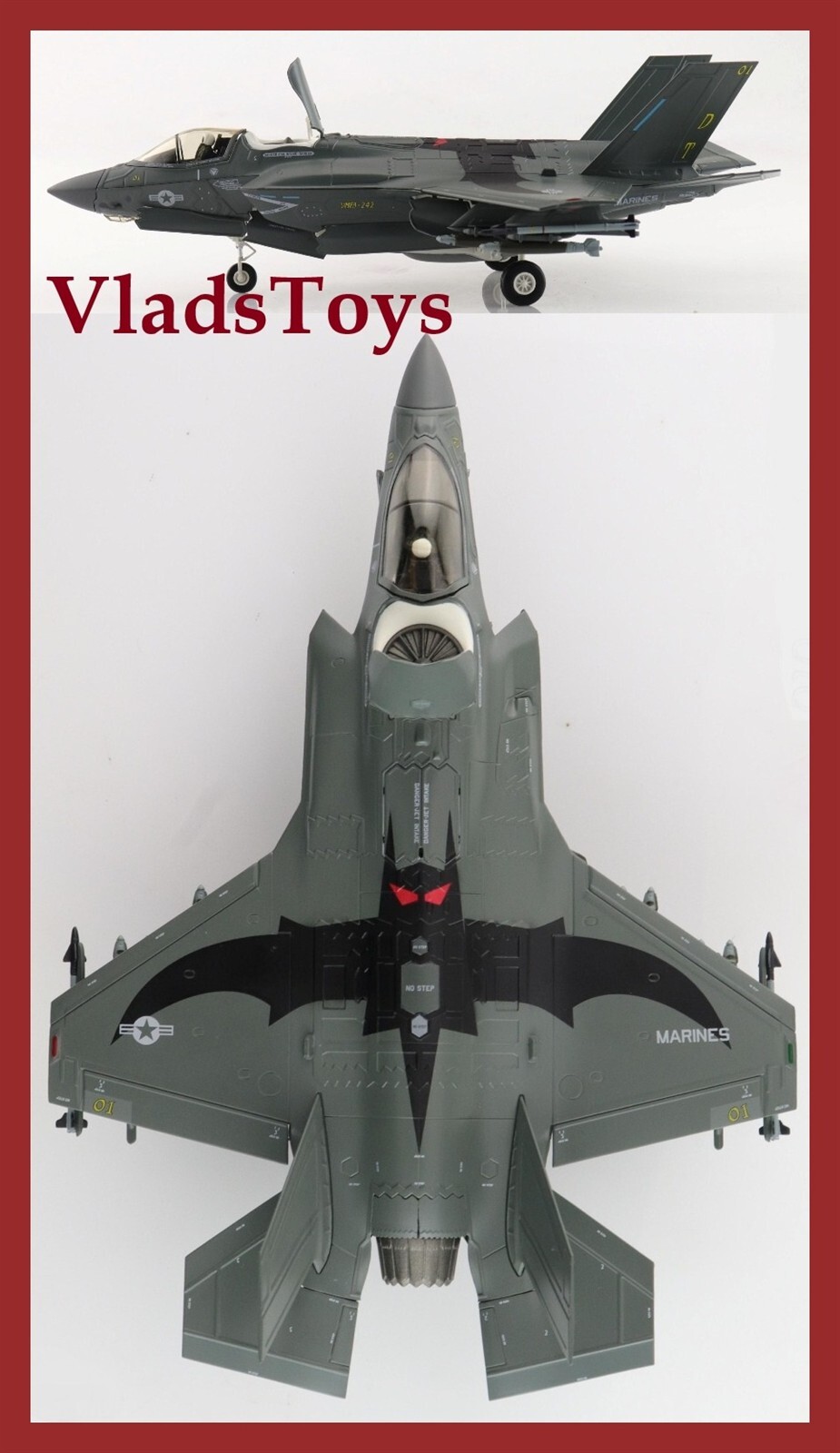 ホビーマスター F-35BライトニングII 1/72 HA4613 F-35B Lightning II 1:72 Diecast Model - Hobby Master HM
