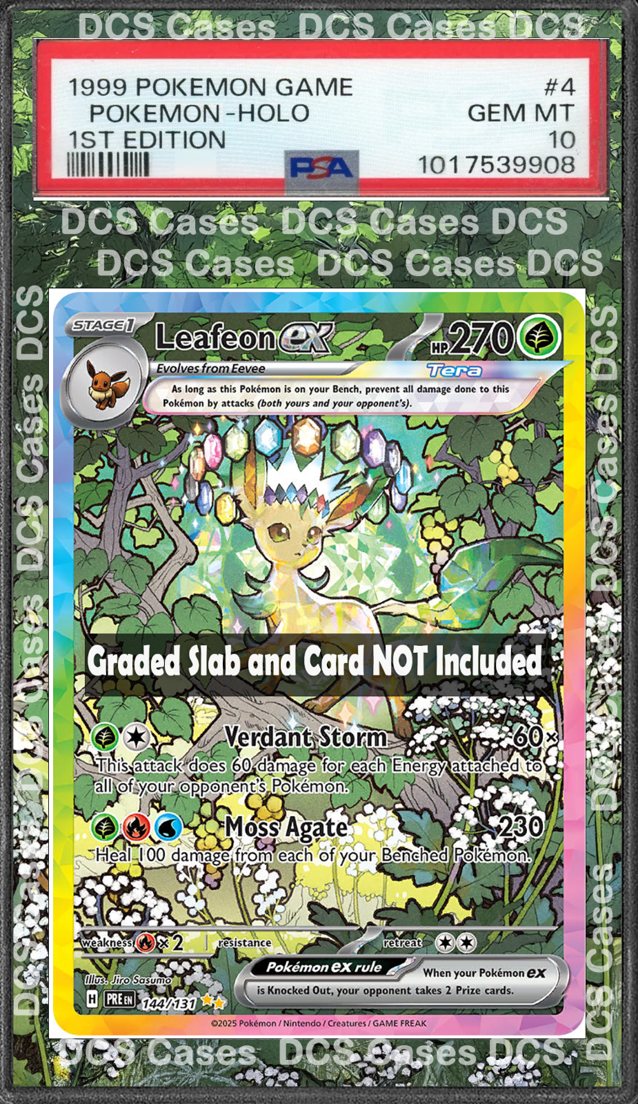 Leafeon EX SIR 144/131 PSA BGS CGC TAG Extended Artwork