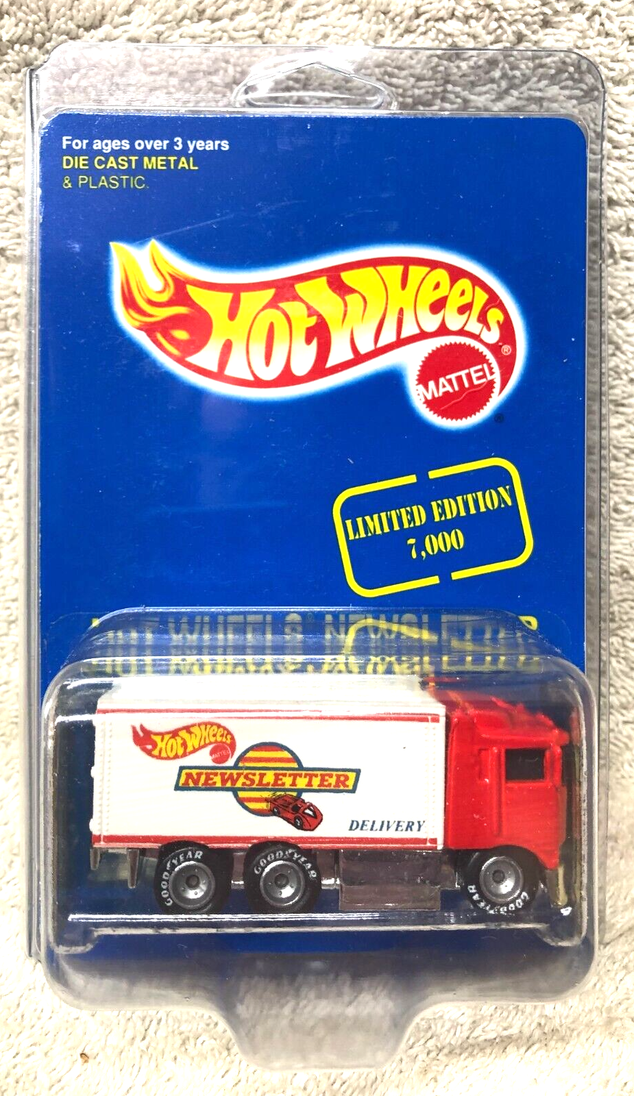 HOT WHEELS NEWSLETTER HIWAY HAULER truck real riders limited