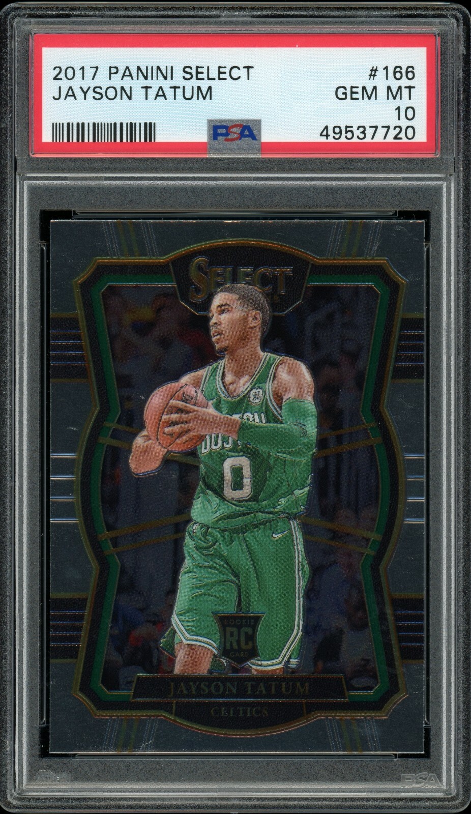 NBAカード Jayson Tatum RC Premier Level 2017 Panini Select Premier Level Jayson Tatum #166 Rookie