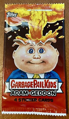 2017 Topps GPK Garbage Pail Kids ADAM-GEDDON Sticker Cards / 4 per Pack
