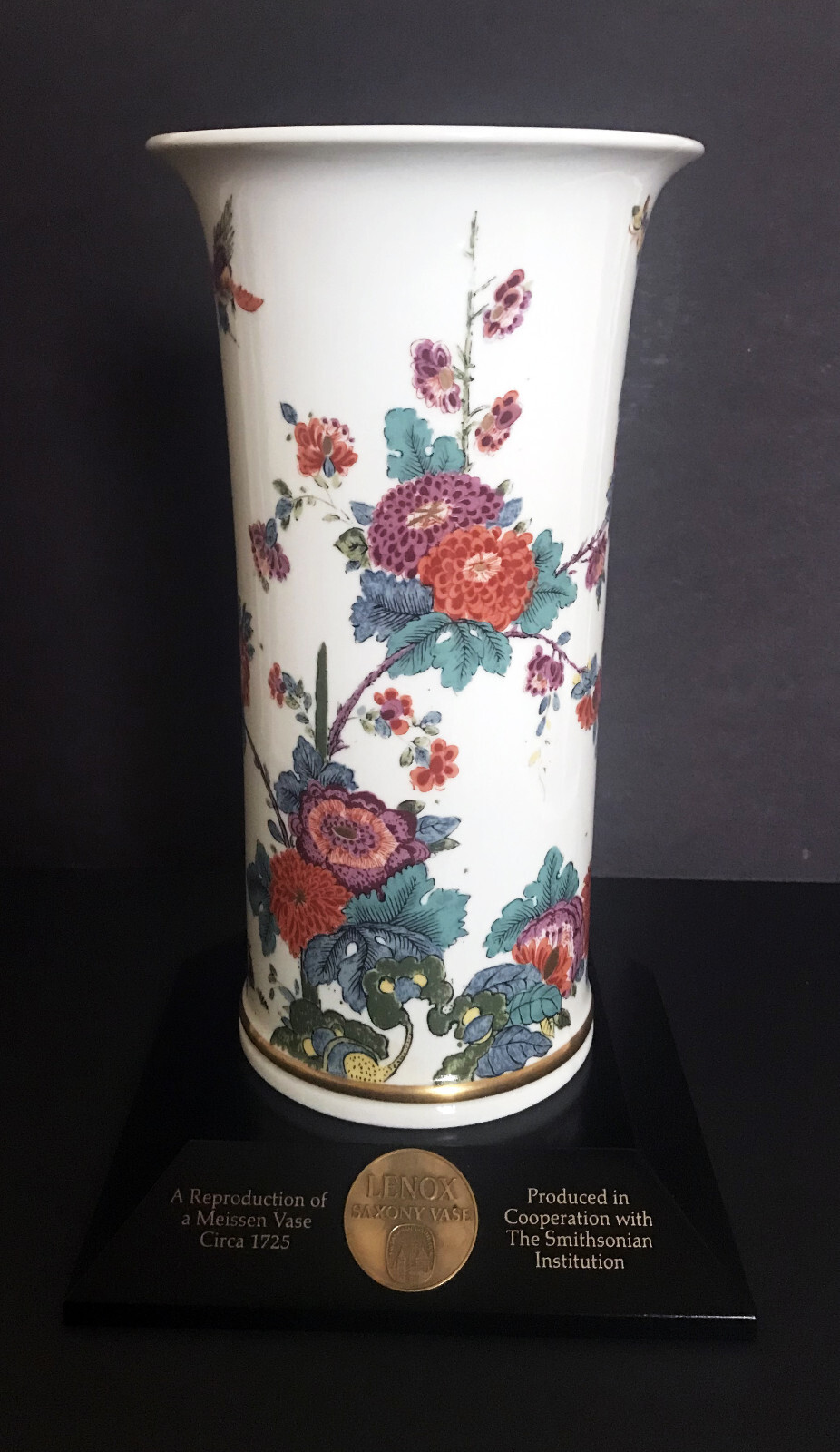 花瓶・フラワースタンド Lenox SaxonyVase Smithsonian Institution 花瓶・フラワースタンド Lenox SaxonyVase Smithsonian