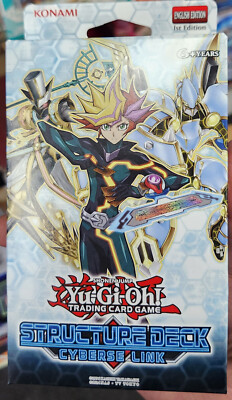2017 YUGIOH 1ST ED CYBERSE LINK STRUCTURE DECK FACTORY SEALED NEW