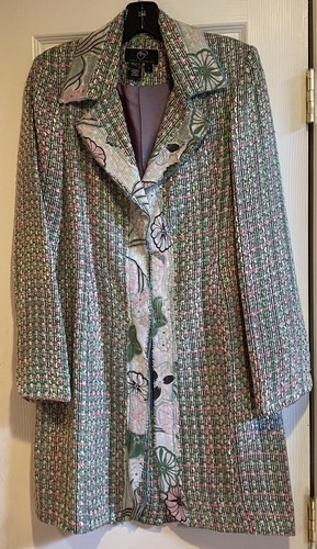 Treat ürself tweed check vintage coat Treat ürself tweed check vintage coat Treat ürself tweed