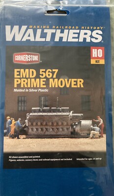 Walthers cornerstone 933-3119 Prime Mover Engine Kit HO/OO New