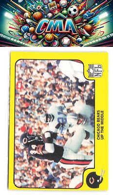 1978 Fleer Team Action #7 Up the Middle