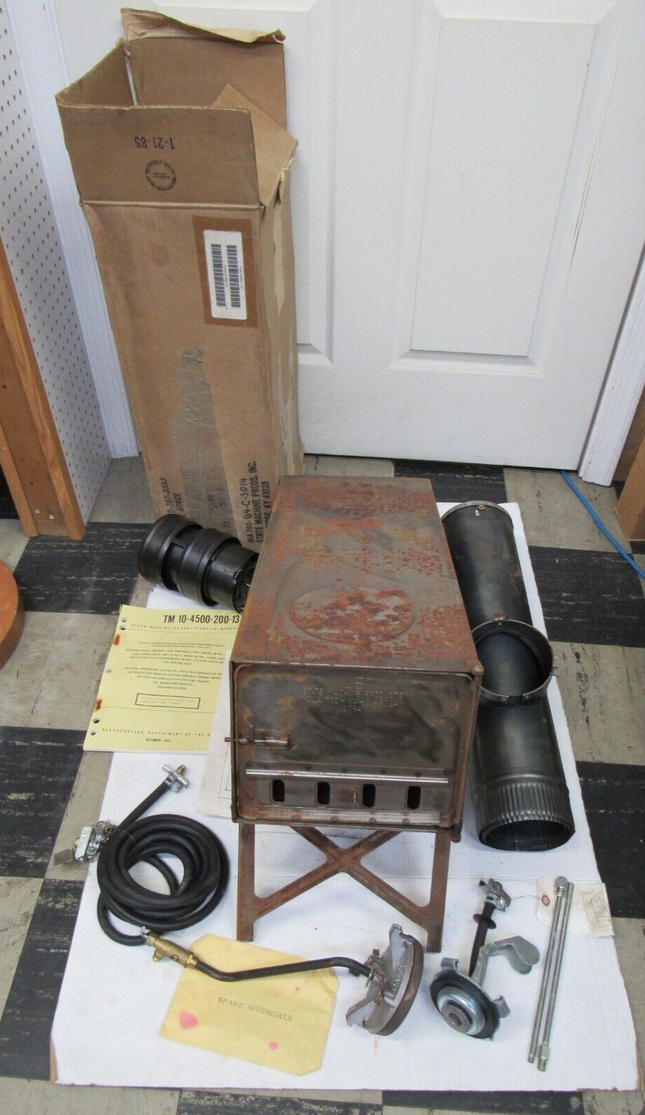 2025年冬【法人向けお歳暮】 US M1950 Products Machine State Complete Stove Tent Yukon バーベキュー・調理用品