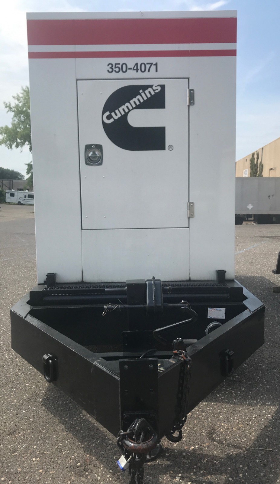 350kW Cummins Mobile Diesel Generator 350DQBB | S/N: I000153209