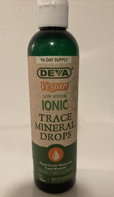 Deva Vegan Vegan Trace Mineral Drops 8 fl oz Liquid