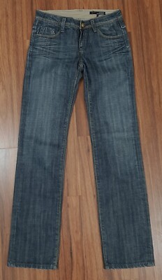Waist 28'' Rise 7 1/2'' Inseam 33'' Womens Vigoss Studio Straight Jeans Stretch