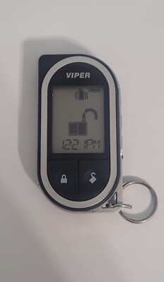 USED Viper 7752V 2 Way LCD Replacement Remote for 5901V 4704V 4708V 5702V 5704V