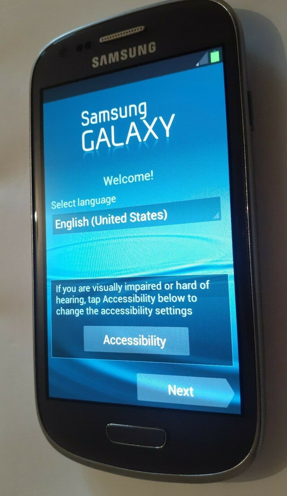 Samsung Galaxy S III Mini GT-I8190N - 8GB - Marble White