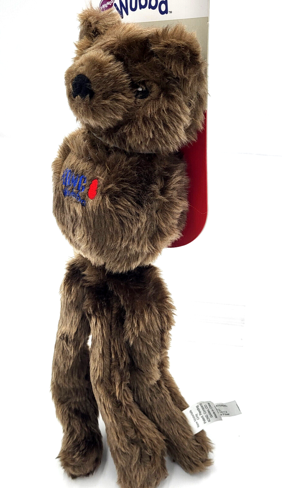 KONG Wubba Friends LARGE Bear Squeaky Toss & Play Dog Fetch Toy