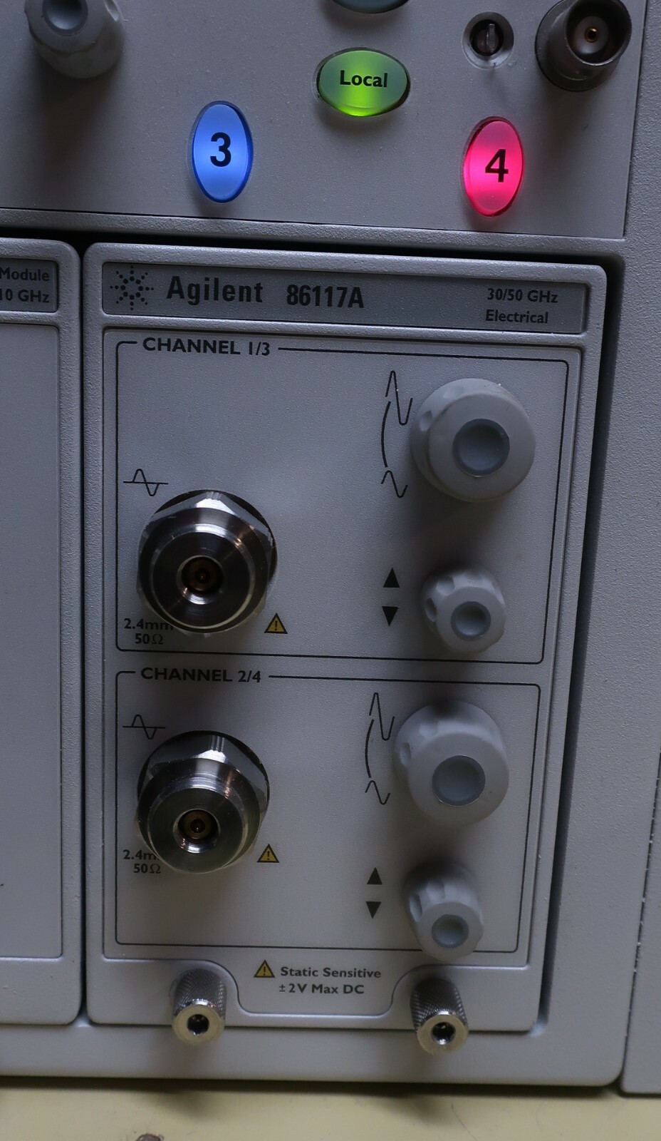 Agilent 86100B DCA Wide Band Oscilloscope With 86107A, 86117A,  86118A Modules