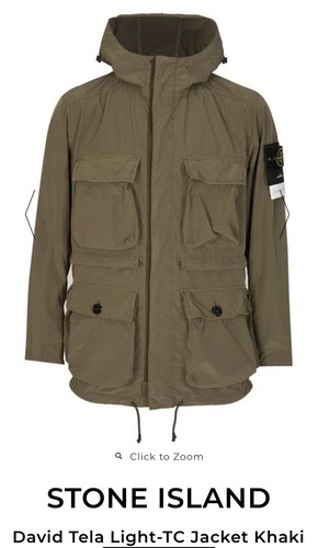 STONE ISLAND DAVID LIGHT TC JACKET Lサイズ
