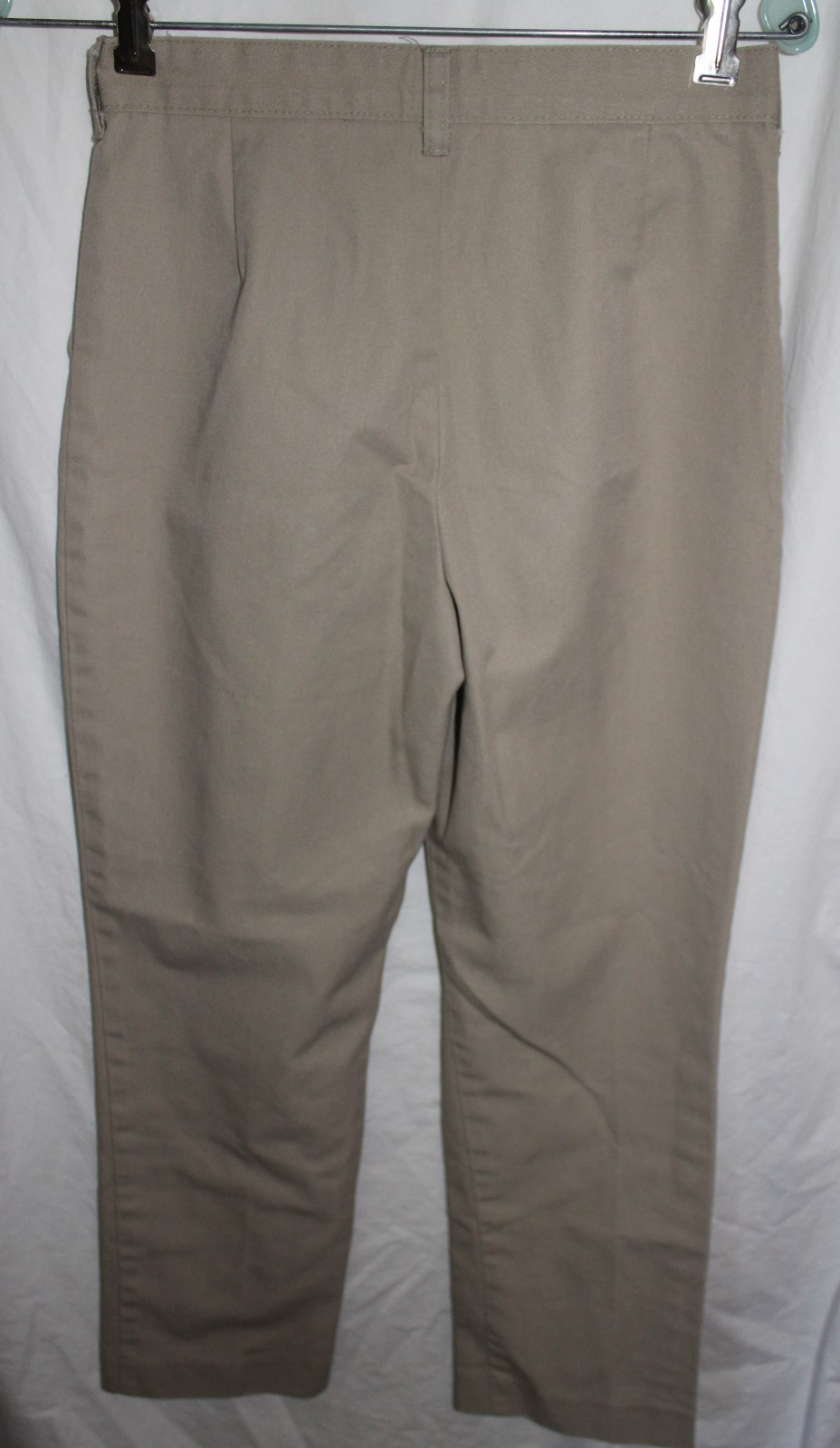 SCHOOL APPAREL INC. UNIFORMS BOY'S KHAKI PLEATED PANTS SZ 14 REGULAR!