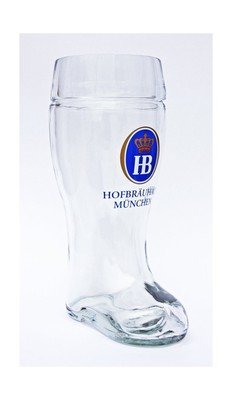 UPC 617407003352 product image for Hofbrauhaus Munchen (munich) German Stolzle Glass Beer Boot 1 Liter | upcitemdb.com