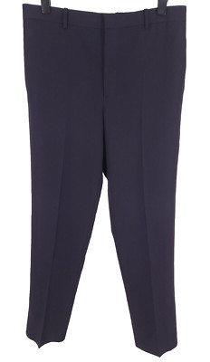 Jil Sander Wool Suit Pants Size 52 US L Mens Navy Trousers NWOT