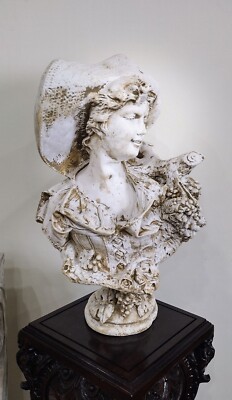 Vintage Victorian Lady Bust