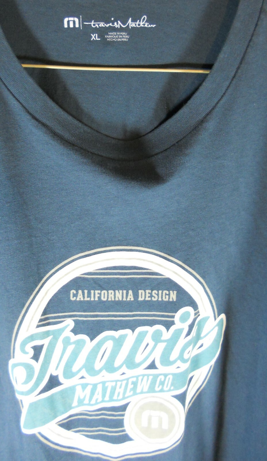 Southern California Travis Mathew Co Graphic Logo Shirt Men's XL