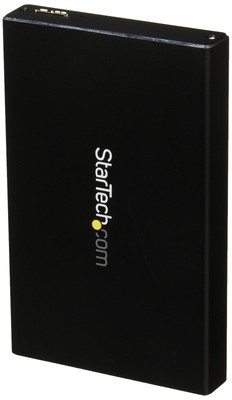 2.5'' IDE Hard Drive Enclosure - Supports UASP - Aluminum - IDE and SATA - USB...