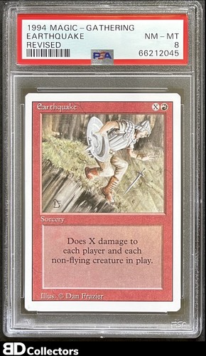 MTG PSA NM-MT8 大地の知恵 Earthcraft Earthcraft Japanese Tempest mtg SP | eBay