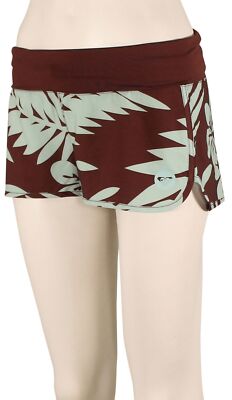 

Шорты для плавания Roxy Endless Summer с принтом, 2 дюйма, кедр, гибискус, новинка, Коричневый