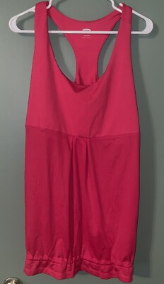 Old Navy Active Tank Top Women s Size XXL Loose Fit Built in Bra Racerback Shirt