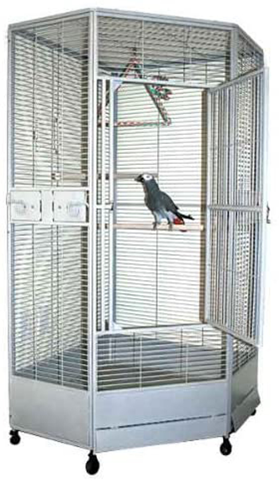 3 Color/2 Bar Spacing Extra Large Pentagon Corner Parrot 3 Color/2 Bar Spacing Extra Large Pentagon Corner Parrot
