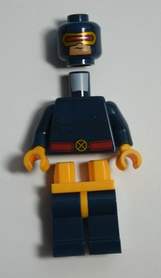 Bm033h Lego X Men Vs Extra Hair 76022 New The Sentinel Cyclops
