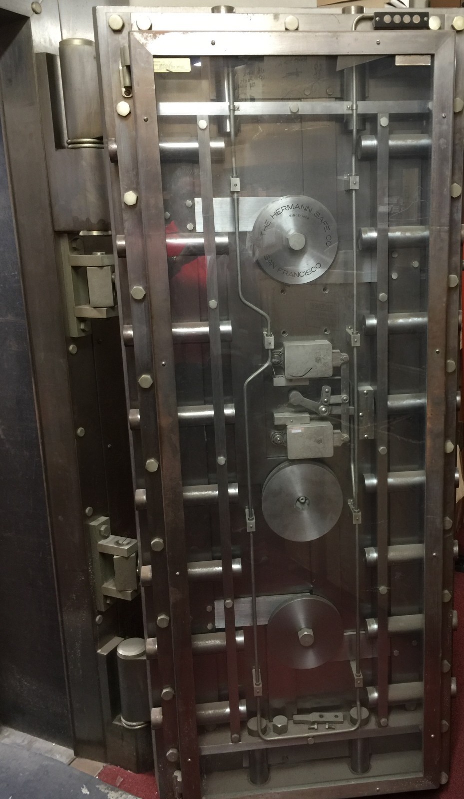 Vault Door Complete Vintage Hermann Safe Co.