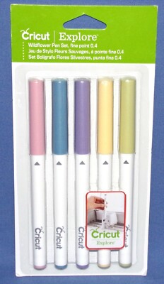 Cricut Explore Wildflower Pen Set Fine Point 0.4 Water based Nontoxic Acid Free