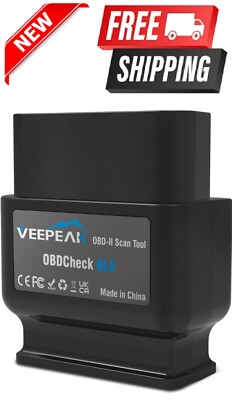 Veepeak, OBDCheck BLE OBD2 Bluetooth Scanner Auto OBD & App,Diagnostic Scan Tool