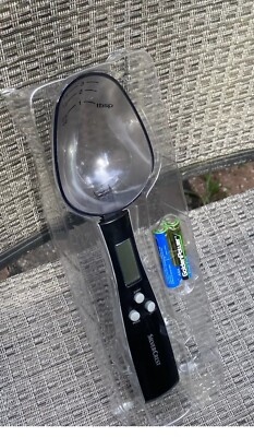 SilverCrest Digital Kitchen Food Spoon Scale ounces or grams measure Open Box