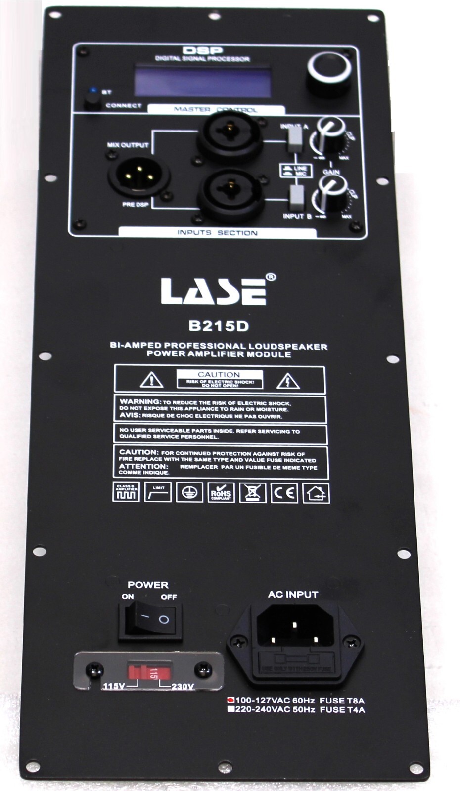Amplifier Module Replacement for Behringer B215D Powered