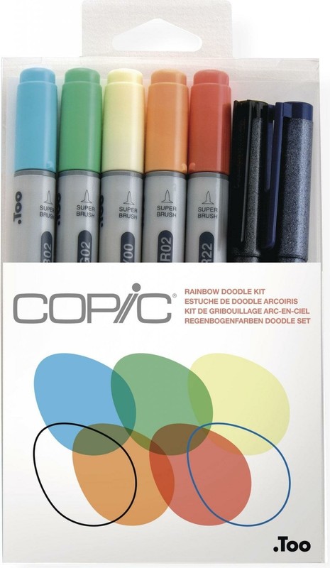 Copic Doodle Kit - Rainbow