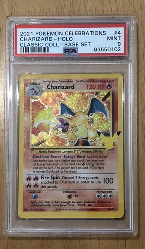 2021 Pokemon Celebrations Charizard Classic Collection Holo 2021 Pokemon Celebrations Charizard Classic Collection Holo