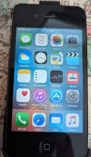 Apple iPhone 4s - 8GB - Black (O2) A1387 (CDMA + GSM