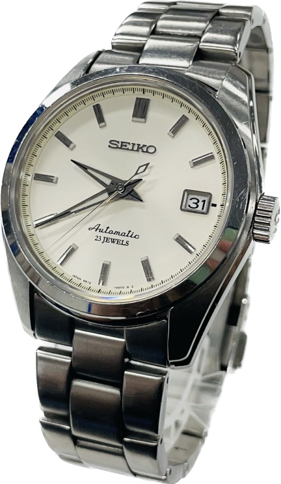 SEIKO 自動巻き時計 かなしい 23ジュエル ホワイト 6R15 SARB035 SEIKO 自動巻き時計 かなしい 23ジュエル ホワイト 6R15 SARB035