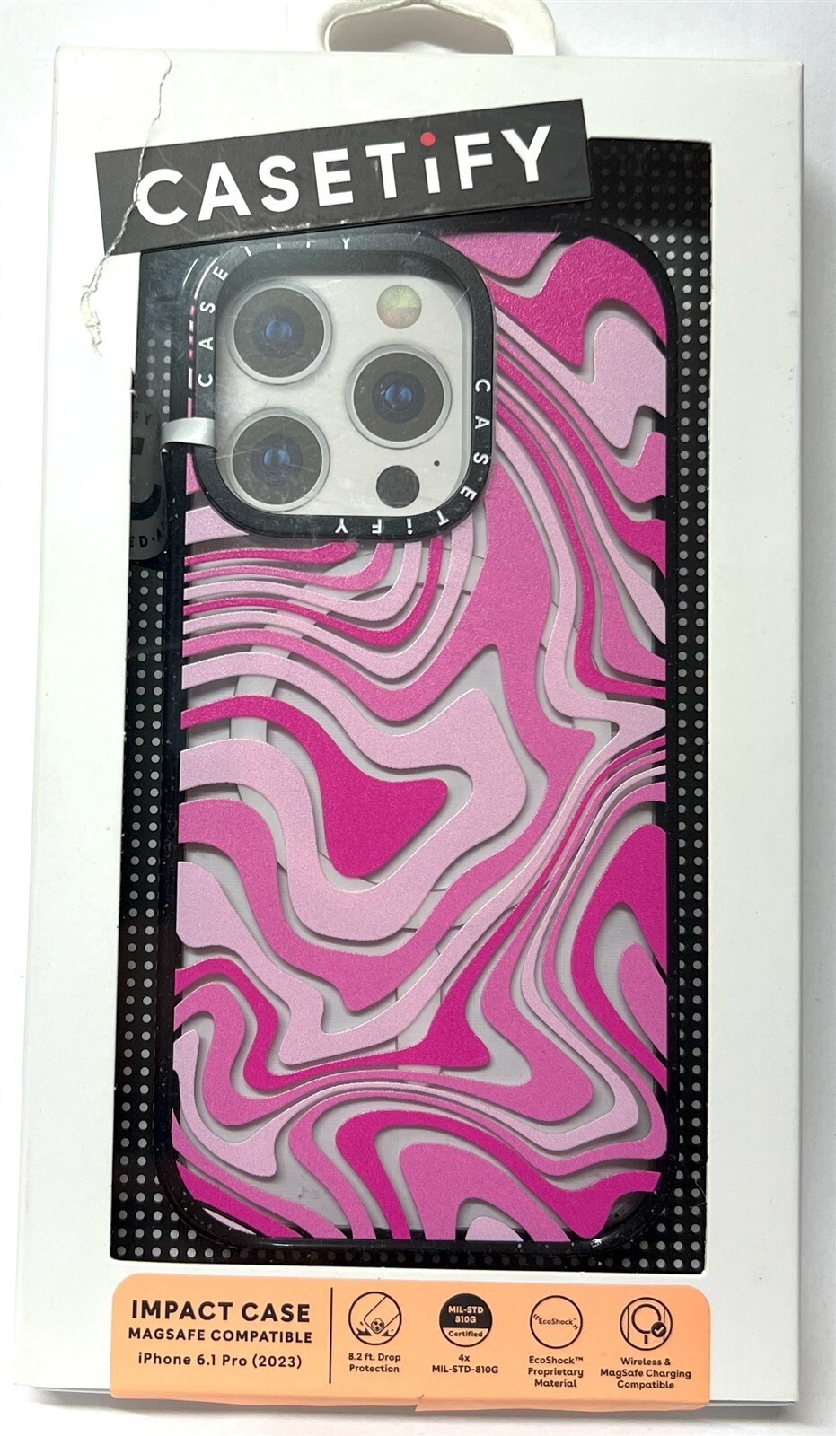 iPhoneアクセサリー iPhone15Pro CASETiFY MagSsfe CASETiFY - Funda con diseño de guijarros para iPhone 15 Pro
